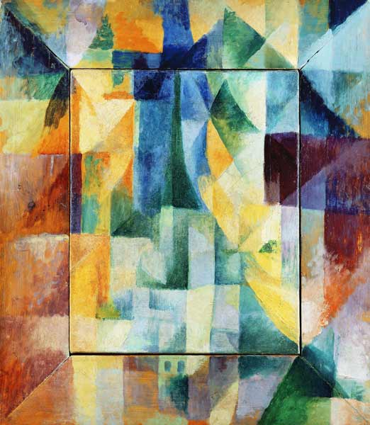 Simultanfenster (1. Teil, 2. Motiv) von Robert Delaunay