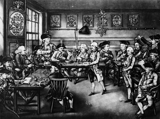The Court of Equity or Convivial City Meeting von Robert Dighton