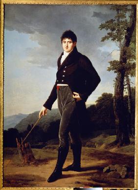 Porträt des Grafen Andrei Besborodko 1804