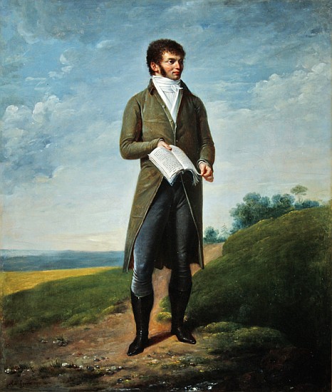 Portrait of a man von Robert Lefevre