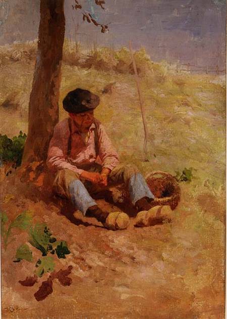 Field Worker Resting von Robert McGregor