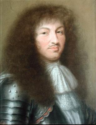 Portrait of Louis XIV (1638-1715) King of France (pastel on paper) von Robert Nanteuil