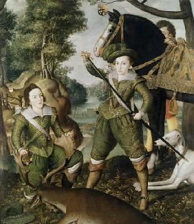 Henry, Prince of Wales (1594-1612) and Robert Devereux c.1605
