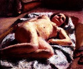 Reclining Nude, 1924 (oil on canvas) 