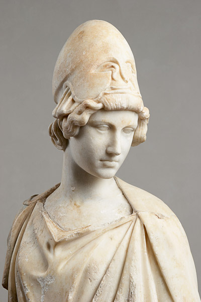 Athena des Myron, Detail (Römische Wiederholung einer Bronzegruppe von ca von Römisch