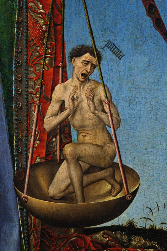 Damned (detail) von Rogier van der Weyden