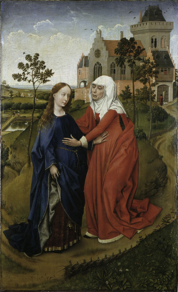 Rogier van der Weyden / Visitation von Rogier van der Weyden