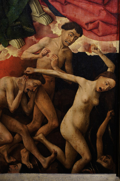 R.v.d.Weyden, Damned von Rogier van der Weyden