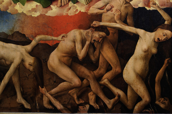 R.v.d.Weyden, Damned von Rogier van der Weyden