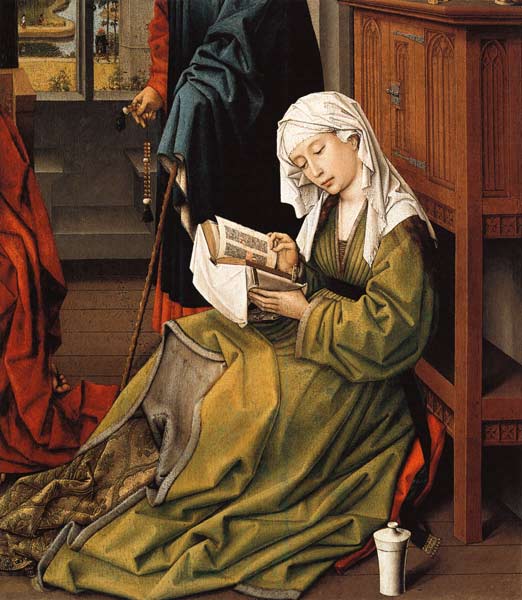 Die lesende heilige Magdalena. von Rogier van der Weyden