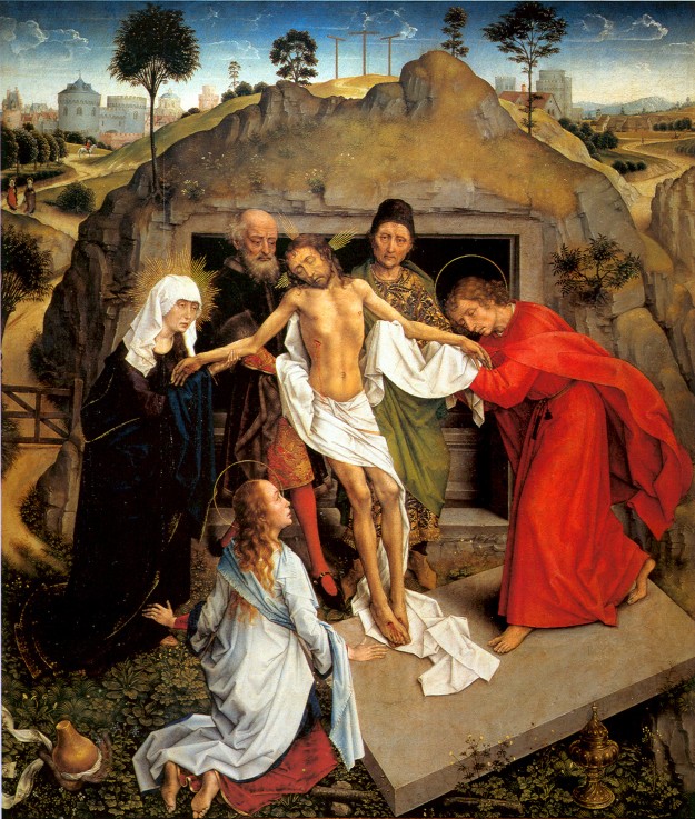 Die Grablegung Christi von Rogier van der Weyden