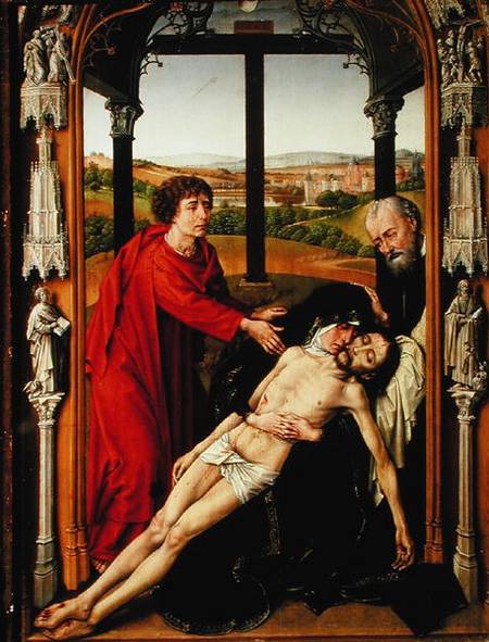 The Lamentation of Christ von Rogier van der Weyden