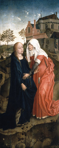 The Visitation von Rogier van der Weyden
