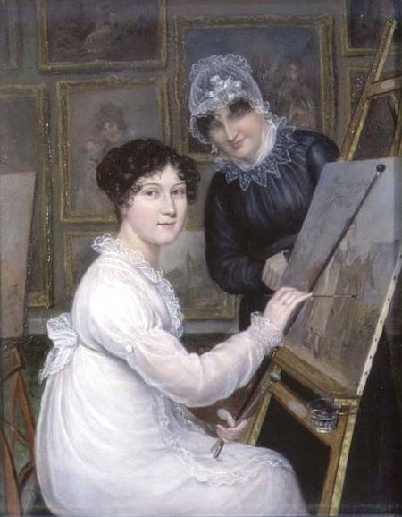 The Artist and her Mother von Rolinda Sharples