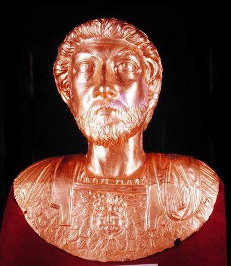 Bust of Marcus Aurelius (121-180 AD) von Roman