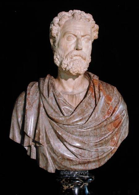 Bust of Marcus Fabius Quintilianus (35-95BC) von Roman
