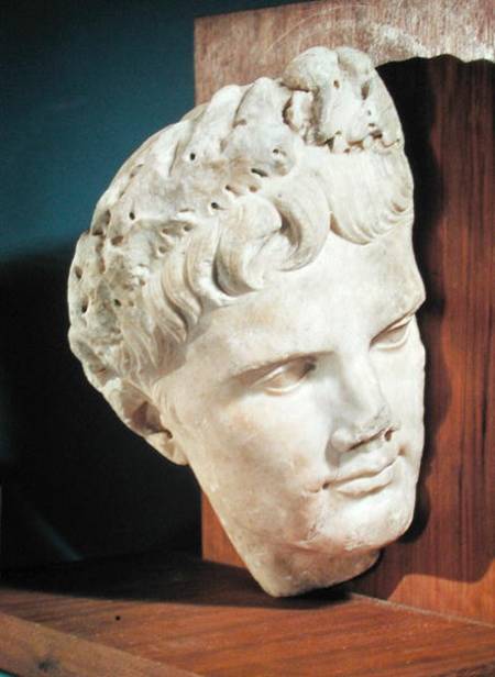 Head of Emperor Augustus (63-14 BC) 27-17 BC von Roman