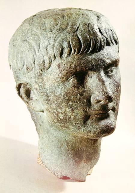 Head of Tiberius (42 BC-AD 37) von Roman
