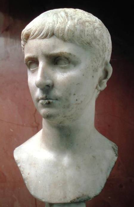 Portrait, possibly of Gaius Caesar (20 BC-AD 04) von Roman