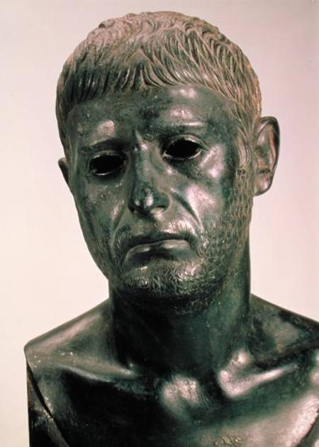 Portrait of an unknown Roman warrior, AD 30s von Roman