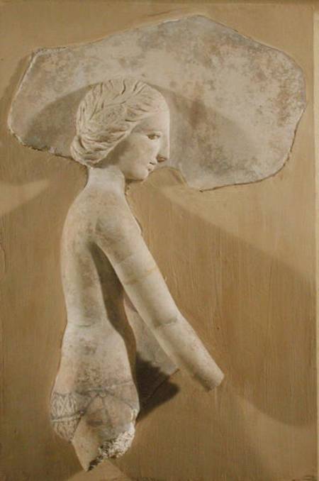 Relief depicting a woman in profile, from Tunisia von Roman