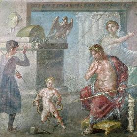 Hercules strangling the serpents as a child, Casa dei Vettii c.50-79 AD