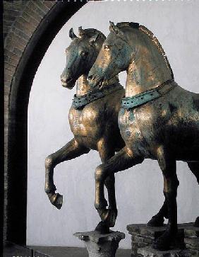 Two of the four horses of San Marco
