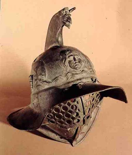 Thracian gladiator's helmet von Roman
