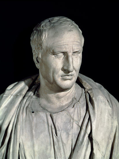Bust of Marcus Tullius Cicero (106-43 BC)  (detail of 168173) von Roman