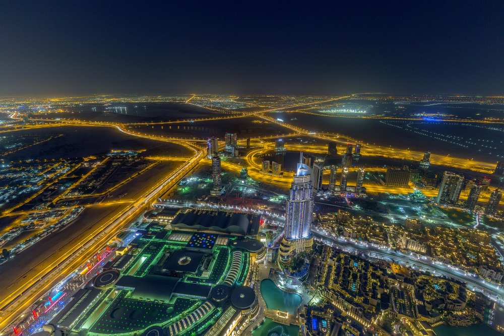 Night Shot at Dubai von Ronni Santoso