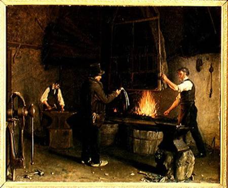 Interior of the Forge von Rosine Parran