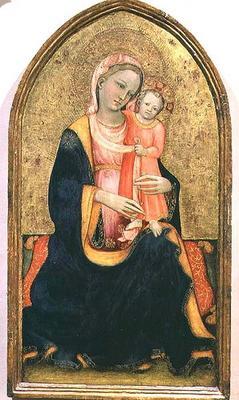 Madonna of Humility (tempera on panel) 1909