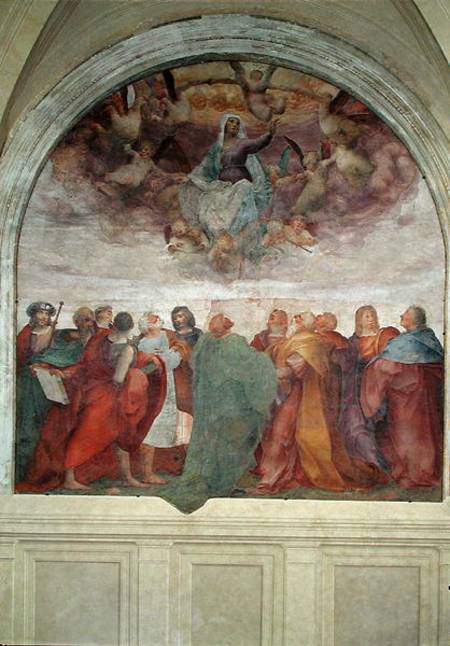 Assumption of the Virgin von Rosso Fiorentino
