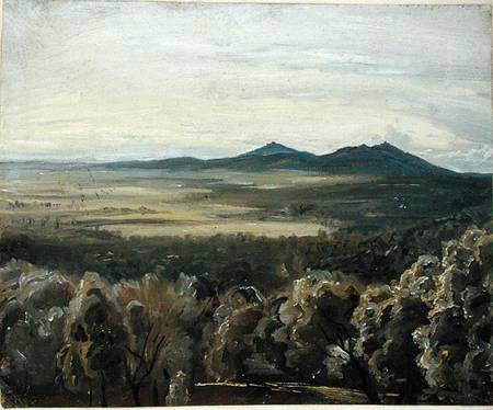 Italian Landscape von Rudolf Friedrich Wasmann