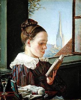 Minna Wasmann, the sister of the artist (1811-36) 1822
