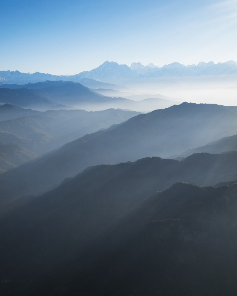Subtile Schönheit: Eine einzigartige Perspektive des Himalaya von Rudy Mareel