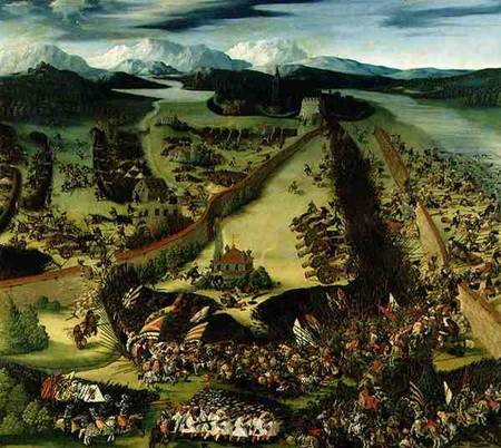 The Battle of Pavia von Ruprecht Heller