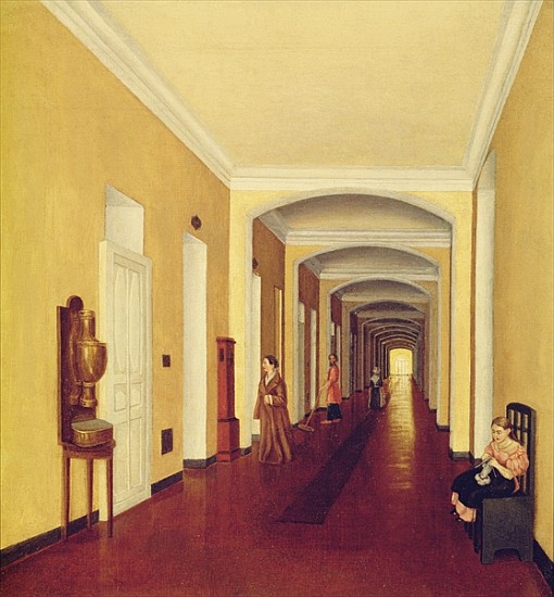Interior in the Golitsyn Hospital, c.1840 von Russian School