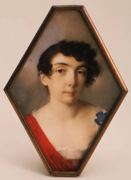 Portrait of Anna Mikhailovna Khitrovo (1782-1846) von Russian School