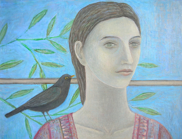 A Woman and a Blackbird are One von Ruth  Addinall