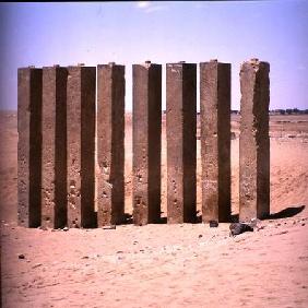 Remains of the Temple of Awwam, built c.400 BC built c.40