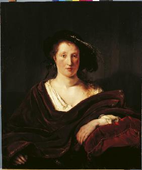 Junge Frau als Semiramis 1652