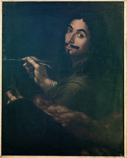 Self Portrait, c.1642 von Salvator Rosa