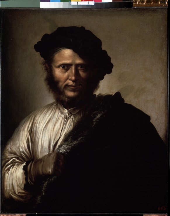 Bildnis eines Mannes (Bildnis eines Räubers) von Salvatore Rosa