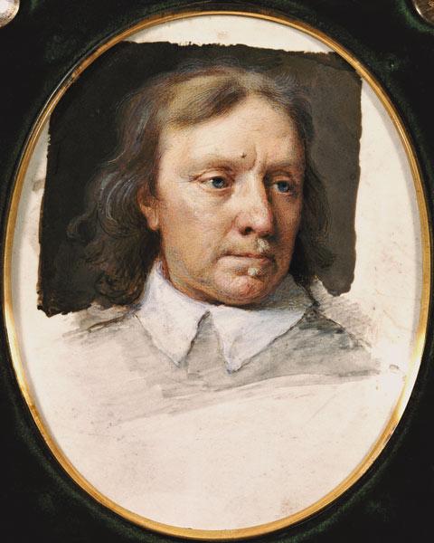 Miniature of Oliver Cromwell (unfinished)