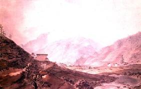 Mountain Scene near Thimphu, Bhutan, 1783