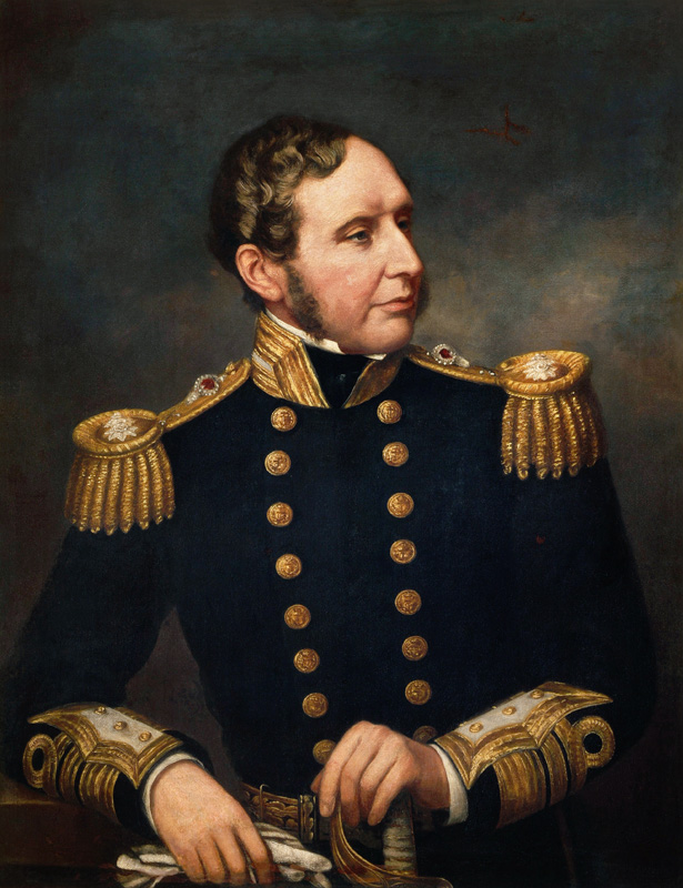 Vice Admiral Robert Fitzroy (1805-65) Admiral Fitzroy led the expedition to South America 1834-36 wi von Samuel Lane