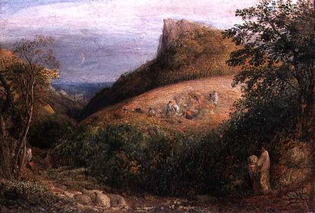 A Pastoral Scene von Samuel Palmer