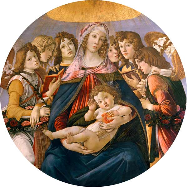 Madonna della Melagrana von Sandro Botticelli
