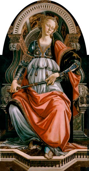 Fortitudo von Sandro Botticelli